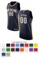 New Orleans Pelicans Custom Letter and Number Kits for Icon Jersey Material Twill