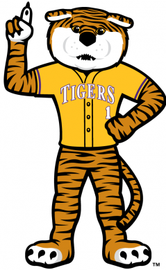 LSU Tigers 2014-Pres Mascot Logo Sticker Heat Transfer