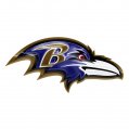 Baltimore Ravens Crystal Logo Sticker Heat Transfer