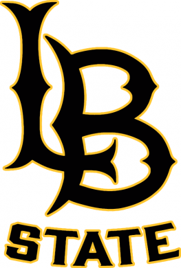 Long Beach State 49ers 2014-Pres Alternate Logo 04 decal sticker
