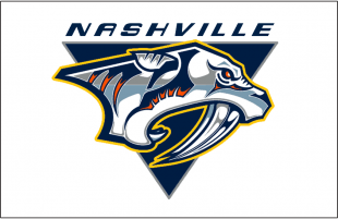 Nashville Predators 2007 08-2010 11 Jersey Logo Sticker Heat Transfer