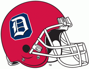 Duquesne Dukes 1999-2006 Helmet Logo Sticker Heat Transfer