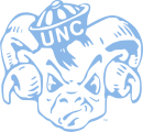 North Carolina Tar Heels 1954-1967 Alternate Logo Sticker Heat Transfer