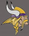 Minnesota Vikings Plastic Effect Logo decal sticker