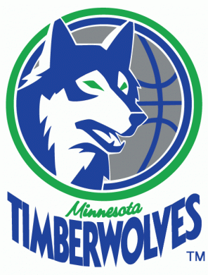 Minnesota Timberwolves 1989-1995 Primary Logo decal sticker