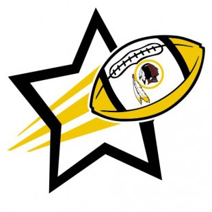 Washington Redskins Football Goal Star logo decal sticker