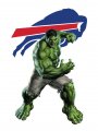 Buffalo Bills Hulk Logo Sticker Heat Transfer