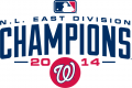 Washington Nationals 2014 Champion Logo decal sticker