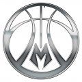 Milwaukee Bucks Silver Logo Sticker Heat Transfer