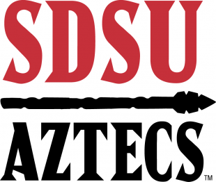 San Diego State Aztecs 2013-Pres Wordmark Logo 04 decal sticker