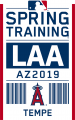 Los Angeles Angels 2019 Event Logo Sticker Heat Transfer