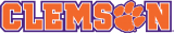 Clemson Tigers 2014-Pres Wordmark Logo 03 decal sticker