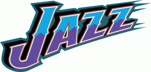 Utah Jazz 1996-2004 Wordmark Logo decal sticker