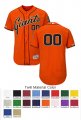San Francisco Giants Custom Letter and Number Kits for Alternate Jersey 02 Material Twill