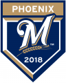 Milwaukee Brewers 2018 Event Logo Sticker Heat Transfer