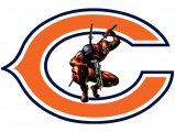 Chicago Bears Deadpool Logo Sticker Heat Transfer