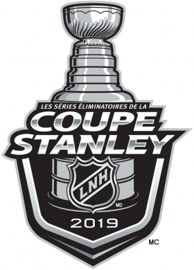 Stanley Cup Playoffs 2018-2019 Alt. Language Logo Sticker Heat Transfer