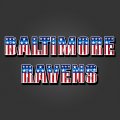 Baltimore Ravens American Captain Logo Sticker Heat Transfer