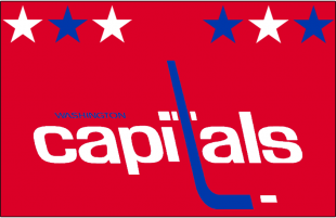 Washington Capitals 1980 81-1982 83 Jersey Logo 02 decal sticker