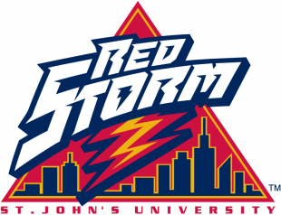 St.Johns RedStorm 1992-2001 Alternate Logo decal sticker