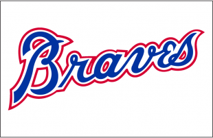 Atlanta Braves 1980-1986 Jersey Logo Sticker Heat Transfer