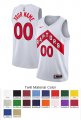 Toronto Raptors Custom Letter and Number Kits for Association Jersey Material Twill