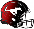 Calgary Stampeders 2015-2018 Helmet Logo Sticker Heat Transfer