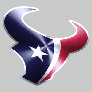 Houston Texans Stainless steel logo Sticker Heat Transfer
