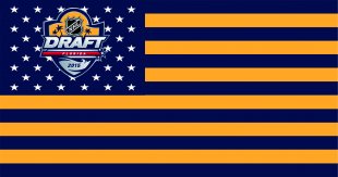 NHL Draft 2015 Flag001 logo decal sticker