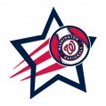 Washington Nationals Baseball Goal Star logo Sticker Heat Transfer