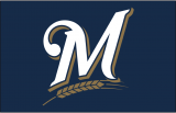 Milwaukee Brewers 2000-2019 Cap Logo decal sticker