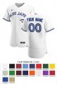 Toronto Blue Jays Custom Letter and Number Kits for Home Jersey Material Twill