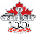 Grey Cup 2012 Primary Logo decal sticker