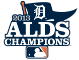 Detroit Tigers 2013 Champion Logo decal sticker