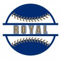 Baseball Kansas City Royals Logo Sticker Heat Transfer
