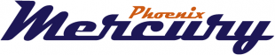Phoenix Mercury 2011-Pres Wordmark Logo decal sticker