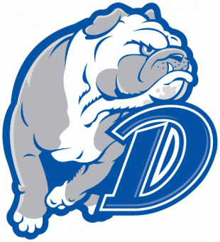 Drake Bulldogs 2005-2014 Secondary Logo Sticker Heat Transfer