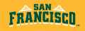 San Francisco Dons 2012-Pres Wordmark Logo 10 Sticker Heat Transfer