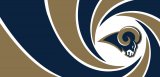 007 Los Angeles Rams logo decal sticker