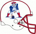 New England Patriots 1991-1992 Helmet Logo Sticker Heat Transfer