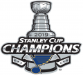 St. Louis Blues 2018 19 Champion Logo decal sticker