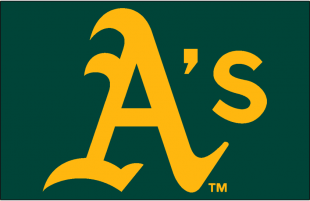 Oakland Athletics 1994-2013 Cap Logo decal sticker