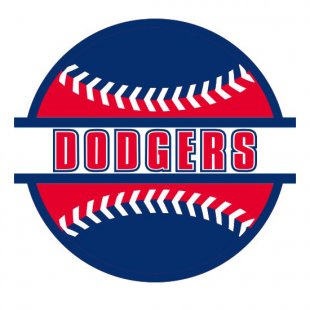 Baseball Los Angeles Dodgers Logo decal sticker