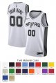 San Antonio Spurs Letter and Number Kits for Association Jersey Material Twill