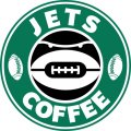 New York Jets starbucks coffee logo decal sticker