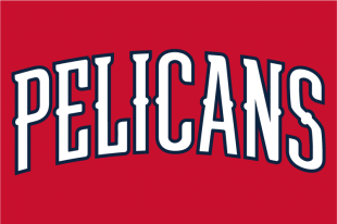 New Orleans Pelicans 2014-2015 Pres Wordmark Logo Sticker Heat Transfer