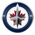Winnipeg Jets Crystal Logo Sticker Heat Transfer