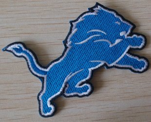 Detroit Lions Embroidery logo