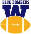 Winnipeg Blue Bombers 1968-1994 Primary Logo decal sticker