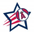 Los Angeles Angels of Anaheim Baseball Goal Star logo decal sticker